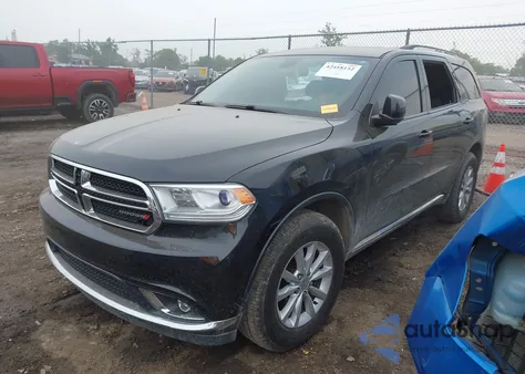 2015 Dodge Durango Sxt z USA, uszkodzony, nr VIN 1C4RDJAG9FC880829